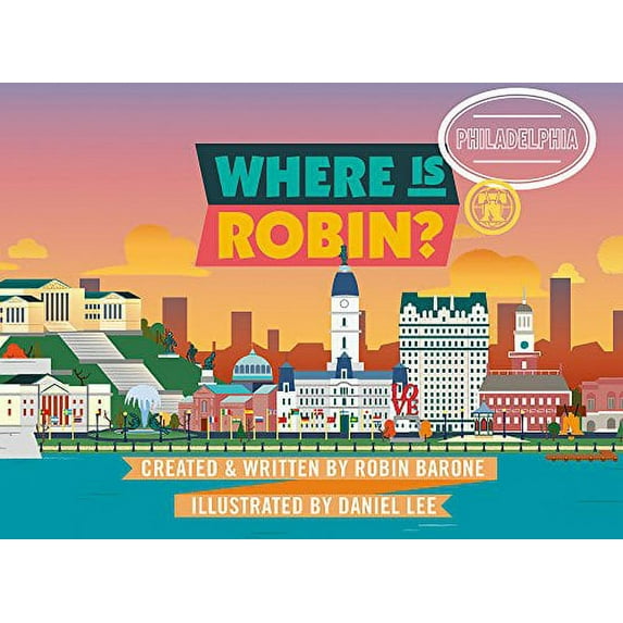 Pre-Owned Where Is Robin? Philadelphia Hardcover Robin Barone
