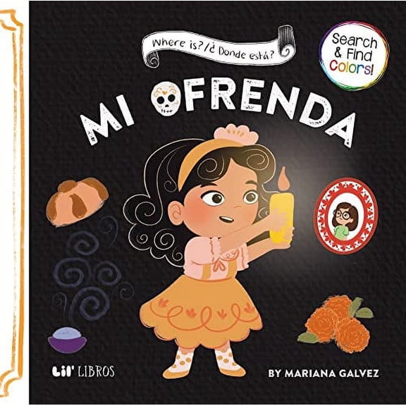 Pre-Owned Where Is? /Dnde Est? Mi Ofrenda (Bilingual: English/Spanish) (Board book) 1948066378 9781948066372