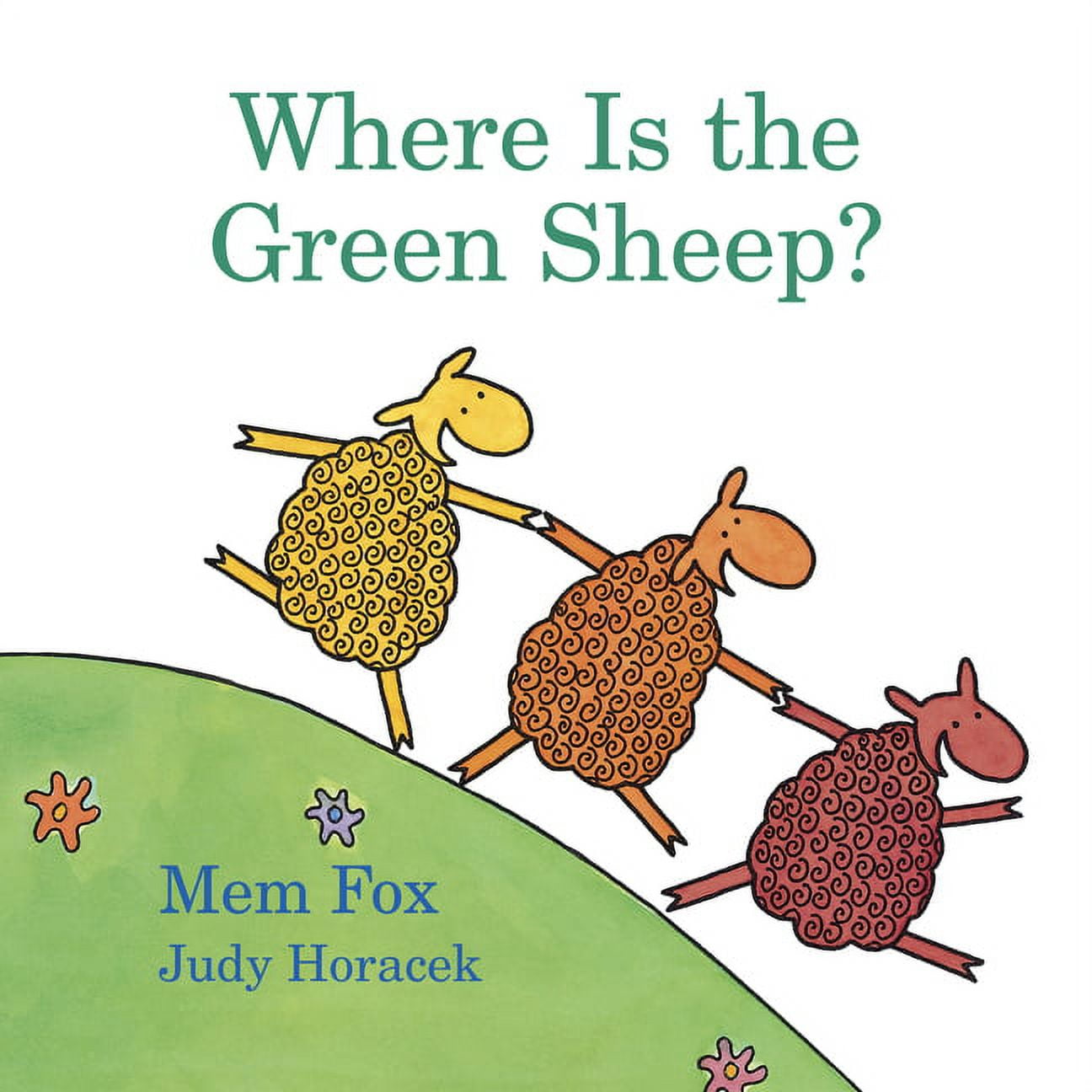 Mem Fox, Board Book, Where Is the Green Sheep, Sheep-filled story