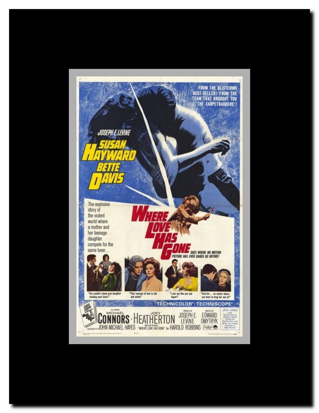 Where Love Has Gone Framed Movie Poster