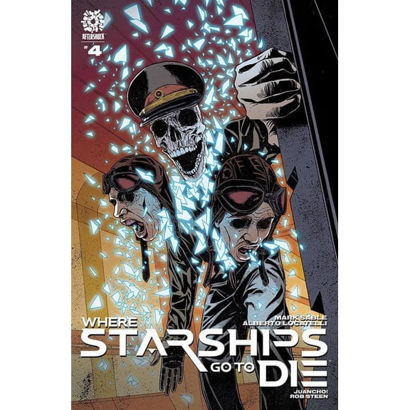 Where Starships Go to Die #4 VF ; AfterShock Comic Book