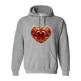 thumbnail image 1 of Where The Heart Is Love Home Family Residence Affection Graphic Hoodie, up to size 5XL, 1 of 3