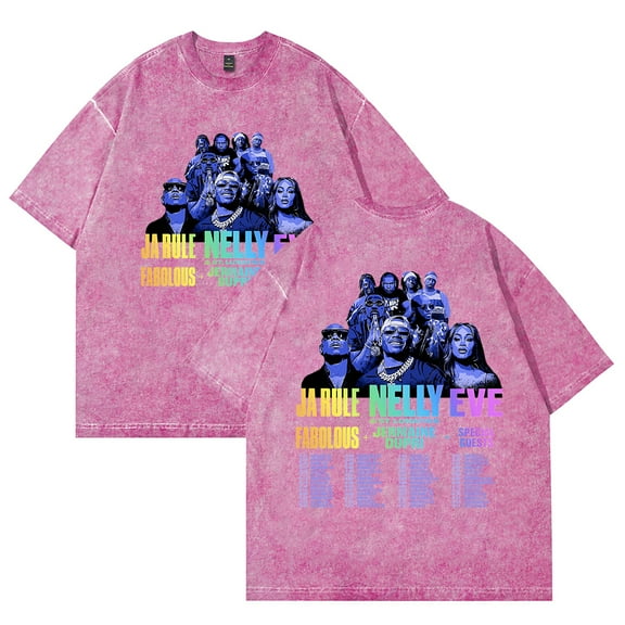 Where The Party At Tour Merch T-Shirt Old vintage design Men's and Women's round neck tops