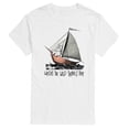thumbnail image 1 of Where The Wild Things Are - Boat - Men's Short Sleeve Graphic T-Shirt, 1 of 4