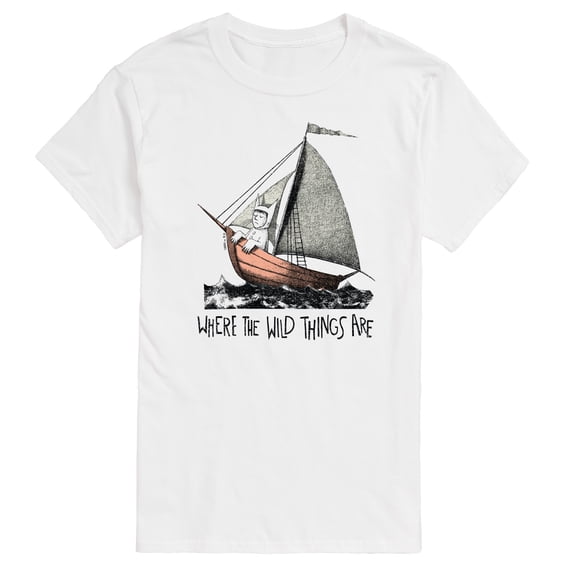 Where The Wild Things Are - Boat - Men's Short Sleeve Graphic T-Shirt
