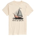 thumbnail image 1 of Where The Wild Things Are - Boat - Men's Short Sleeve Graphic T-Shirt, 1 of 4