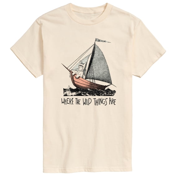 Where The Wild Things Are - Boat - Men's Short Sleeve Graphic T-Shirt