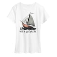 thumbnail image 1 of Where The Wild Things Are - Boat - Women's Short Sleeve Graphic T-Shirt, 1 of 4