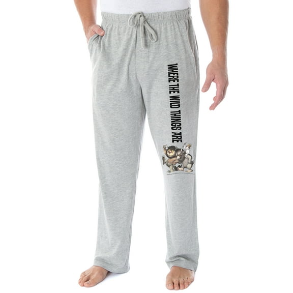 Where The Wild Things Are Book Adult Men's Loungewear Pajama Pants
