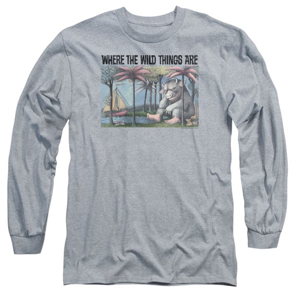 Where The Wild Things Are - Cover Art - Long Sleeve Shirt - Large