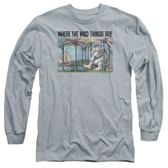 Where The Wild Things Are - Cover Art - Long Sleeve Shirt - Medium