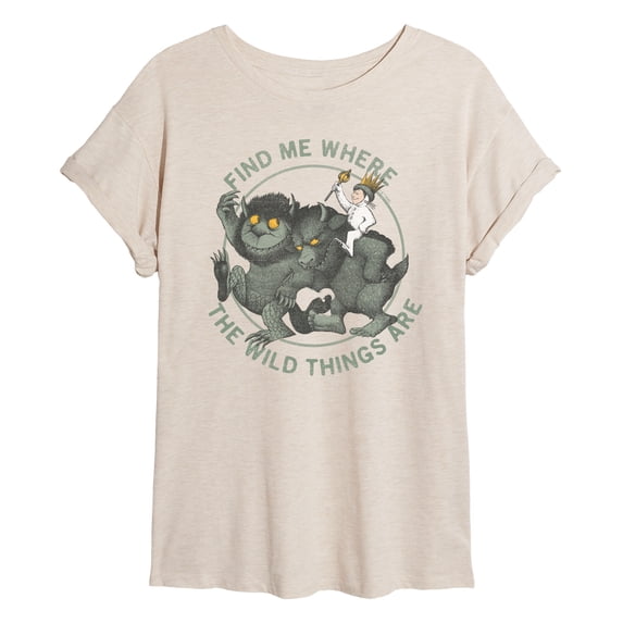 Where The Wild Things Are - Find Me Relaxed Fit T-Shirt