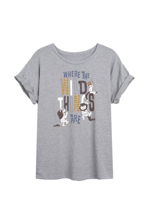 - Group Title - Juniors Oversized Graphic T-Shirt