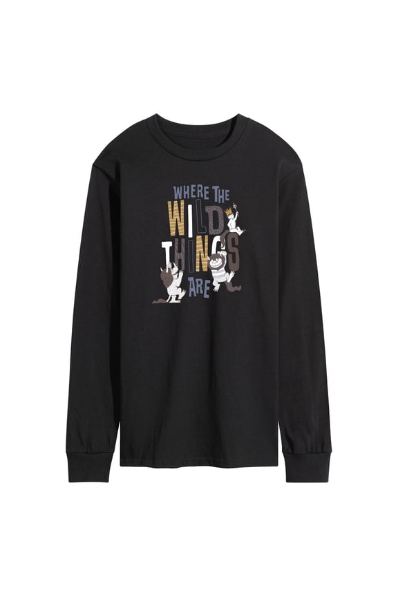- Group Title - Men's Long Sleeve Graphic T-Shirt