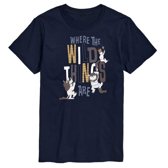 Where The Wild Things Are - Group Title - Men's Short Sleeve Graphic T-Shirt
