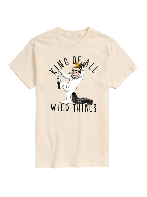 - King Of All Wild Things Men's Short Sleeve Graphic T-Shirt