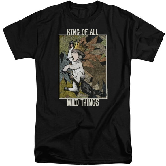 Where The Wild Things Are - King Of All Wild Things - Tall Fit Short Sleeve Shirt - XX-Large