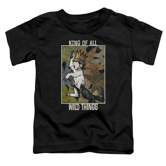Where The Wild Things Are - King Of All Wild Things - Toddler Short Sleeve Shirt - 3T