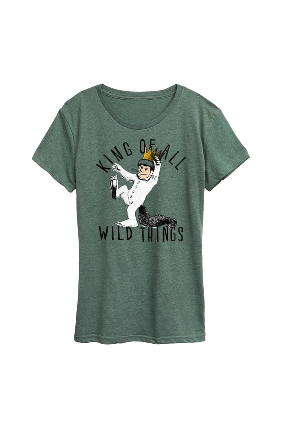 - King Of All Wild Things - Women's Short Sleeve Graphic T-Shirt