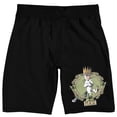 thumbnail image 1 of Where The Wild Things Are Literary Max Men's Black Sleep Pajama Shorts-XXL, 1 of 7