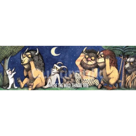 Where The Wild Things Are Max Be Still Poster (36 X 12)