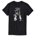 thumbnail image 1 of Where The Wild Things Are - Stay Wild - Men's Short Sleeve Graphic T-Shirt, 1 of 4