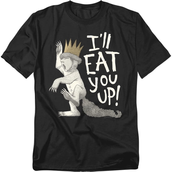 Where The Wild Things Are T-Shirt Eat You Up Unisex Graphic Tee for Men & Women