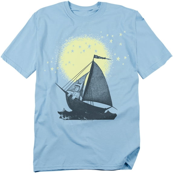 Where The Wild Things Are T-Shirt Sail Unisex Graphic Tee For Men & Women