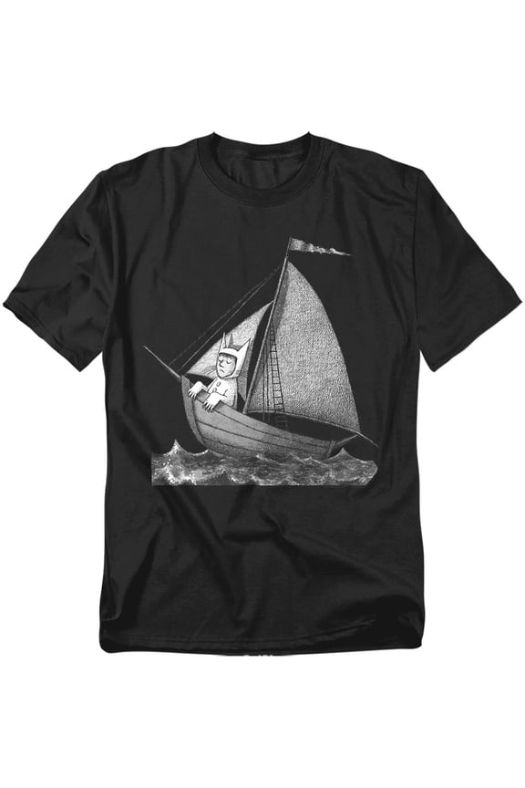 T-Shirt Sailing On A Boat Unisex Graphic Tee for Men & Women