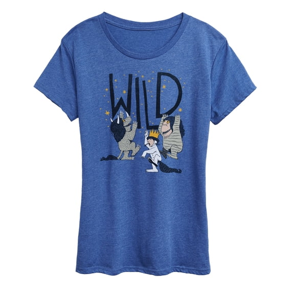 Where The Wild Things Are - Wild Art - Women's Short Sleeve Graphic T-Shirt