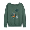 thumbnail image 1 of Where The Wild Things Are - Wild One - Women's French Terry Long Sleeve Pullover, 1 of 4