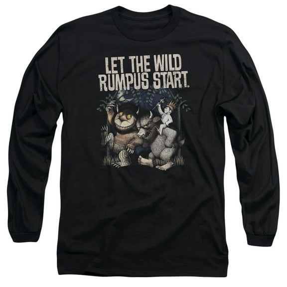 Where The Wild Things Are - Wild Rumpus - Long Sleeve Shirt - Large