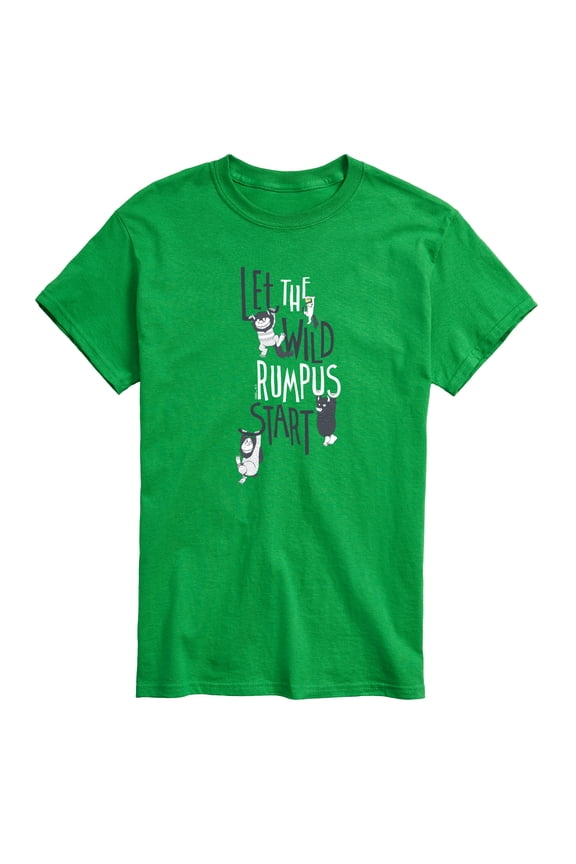 - Wild Rumpus - Men's Short Sleeve Graphic T-Shirt