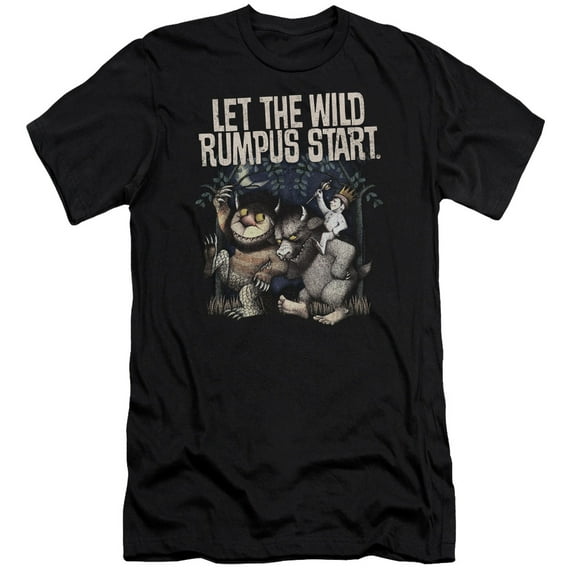 Where The Wild Things Are - Wild Rumpus - Premium Slim Fit Short Sleeve Shirt - Medium