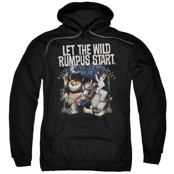 Where The Wild Things Are - Wild Rumpus - Pull-Over Hoodie - Small