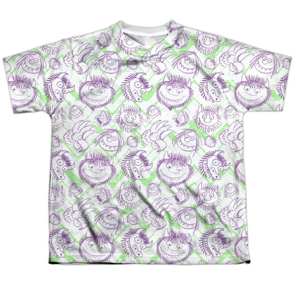 Where The Wild Things Are - Wild Scribble - Youth Short Sleeve Shirt - Large
