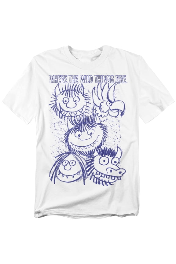 T-Shirt Wild Sketch Unisex Graphic Tee For Men & Women