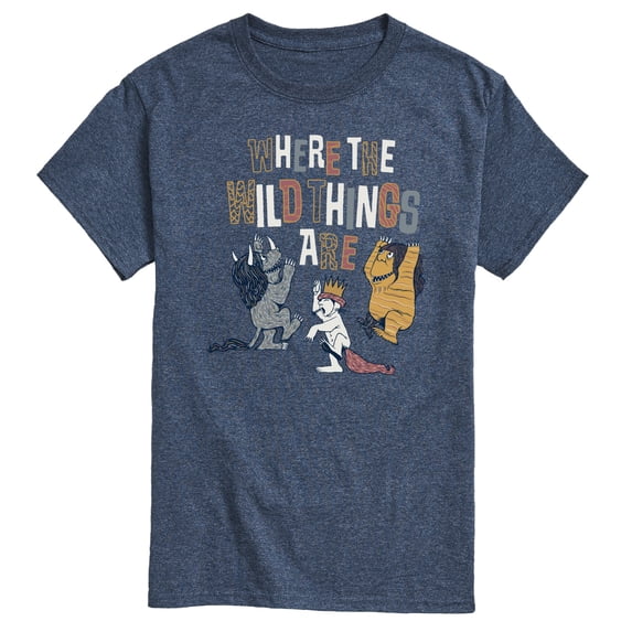 Where The Wild Things Are - Wild Things Set - Men's Short Sleeve Graphic T-Shirt