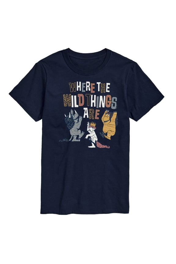 - Wild Things Set - Men's Short Sleeve Graphic T-Shirt