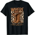 thumbnail image 1 of Where Them Fans at Boots On Da Ground Cowgirl Linedance T-Shirt Tops Tee, 1 of 4