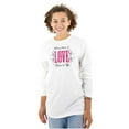 thumbnail image 1 of Where There's Love Beautiful Quote Women Plus Size Long Sleeve Graphic Tee Brisco Brands 3X, 1 of 3