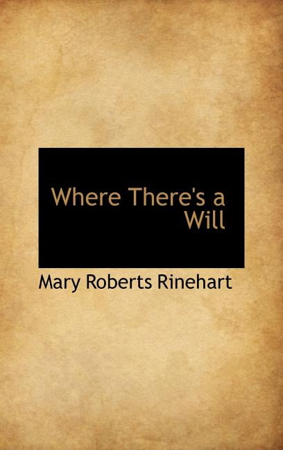 Where There's a Will Hardcover