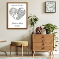 thumbnail image 1 of Where We First Met Map, Custom Canvas Print Couple Gift, Personalized Map Print Anniversary Wedding Gift For Her/Him, 1 of 7