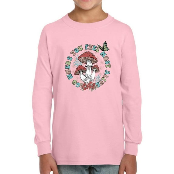 Where You Feel Most Alive Long Sleeve Toddler -Image by Shutterstock, 2 Toddler