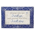 thumbnail image 1 of Where You Go I Will Also Deco Denim Jewelry Music Box Plays What Friends Are For, 1 of 1