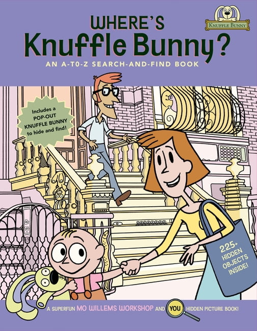 Where's Knuffle Bunny?: An A-To-Z Search-And-Find Book, (Paperback)