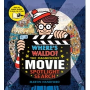 Wheres Waldo? the Magnificent Movie Spotlight Search a Hidden Object Search-And-Find Puzzle Book with a Magic Flashlight to Reveal the Picture - a Perfect Gift and Travel Companion for All Ages...