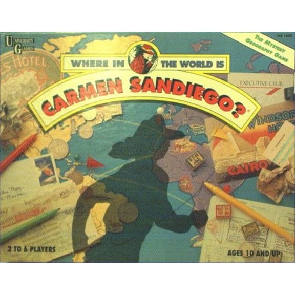 Pre-Owned Where in the World is Carmen Sandiego? Lightly Used