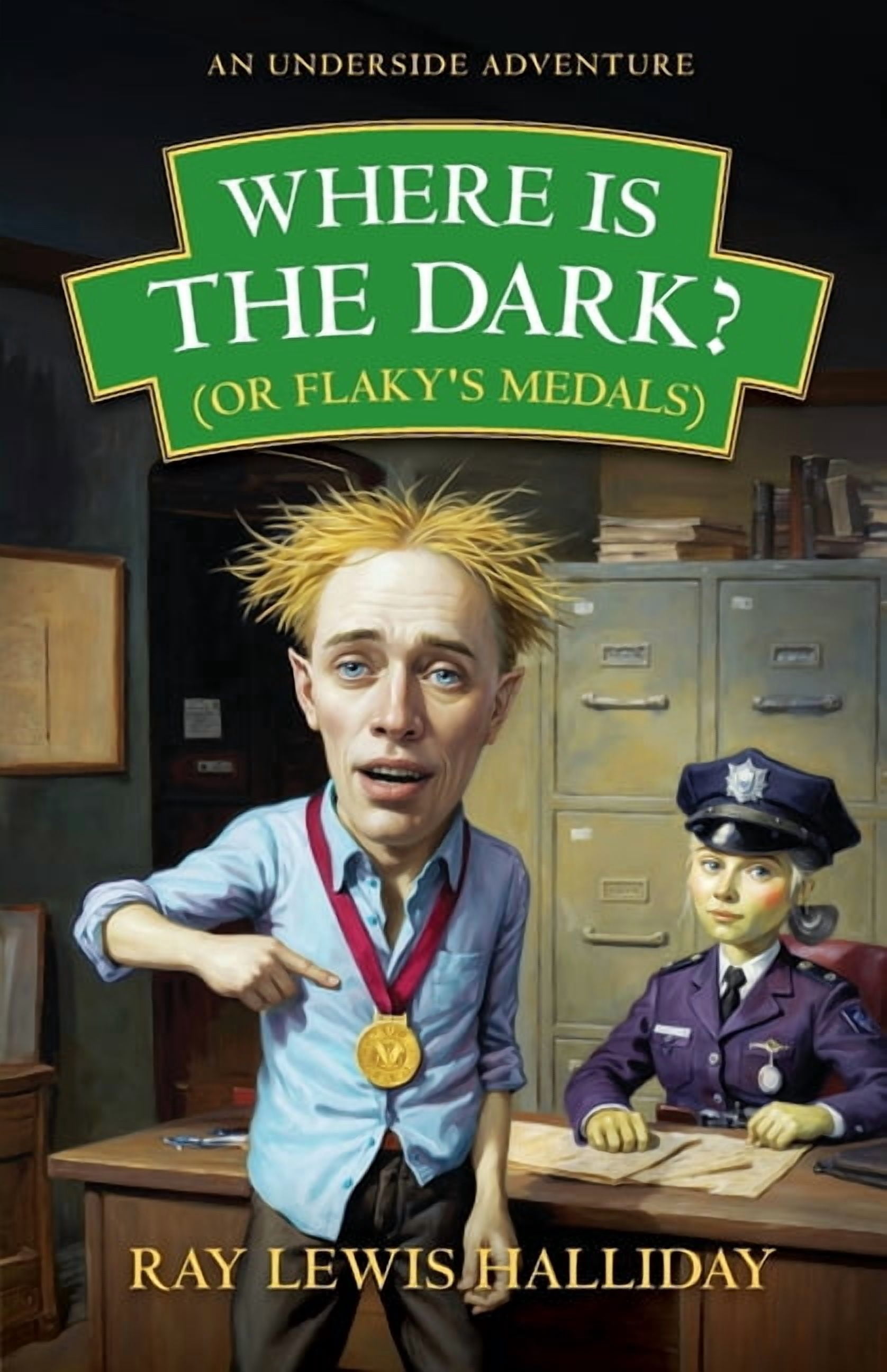 Where is the dark? (or Flaky's medals): An Underside Adventure, (Paperback)