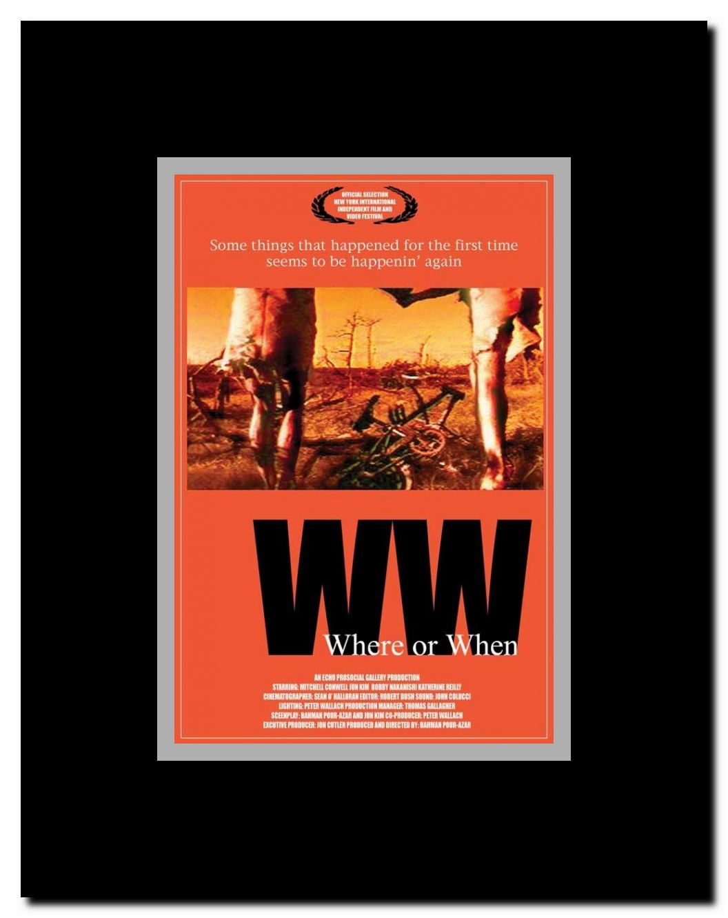 Where or When Framed Movie Poster